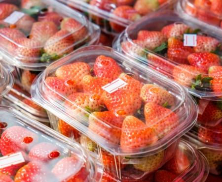 extruded packaging for food market applications