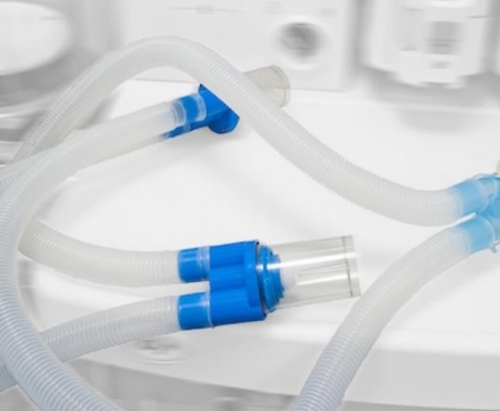 Translucent clear ventilator tubing